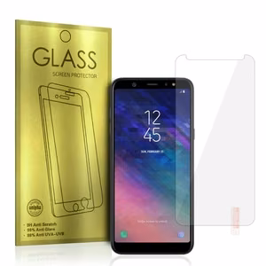 Glass Gold -karkaistu lasi Samsung Galaxy A6 (2018) -puhelimelle, kultainen