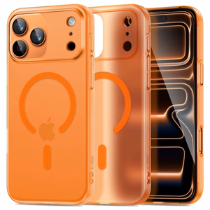 Tech-Protect Magslim MagSafe Suojakuori iPhone 17 Pro Maxille - Oranssi