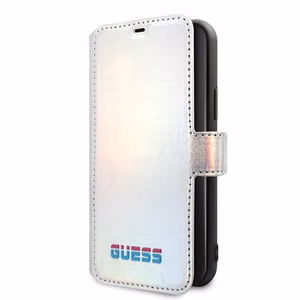 Guess GUFLBKN58BLD iPhone 11 Pro hopea/hopea kirja Iriseva väri