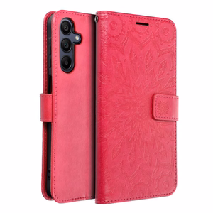 MEZZO Kirjasuojakuori Samsung A15 4G / A15 5G:lle mandala magenta