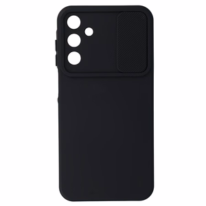 Camshield Soft Suojakuori Samsung Galaxy A15 4G/5G:lle musta
