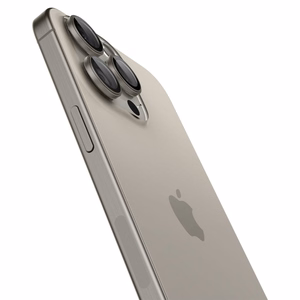 Spigen Optik.tR EZ Fit kameran Näytönsuoja iPhone 14 Pro / Pro Max / 15 Pro / Pro Maxille - Natural Titanium 2 kpl