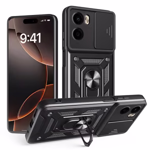 Defender Slide suojakuori Motorola Moto E15 / G05 musta