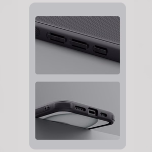Nillkin Super Frosted Shield Pro Magneettinen suojakuori iPhone 16:lle - musta