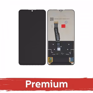 LCD-näyttö yhteensopiva Huawei P30 Lite musta OEM