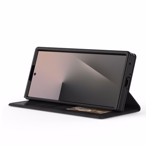 Tech-Protect Wallet -suojakuori mallille Samsung Galaxy Z Fold 8 Ultra – musta