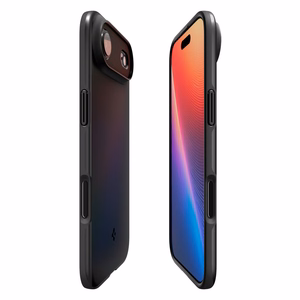 Spigen Thin Fit Mag Magsafe Suojakuori iPhone 17 Air:lle musta