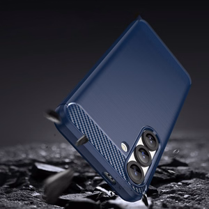 Carbon Suojakuori iPhone 16e / 17e:lle - sininen
