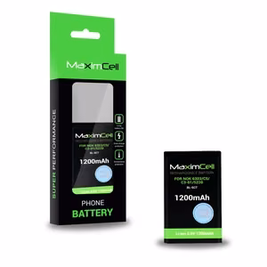 Maximcell akku Nokia 6303/C5/C3-01/5220 BL-5CT:lle 1200mAh Li-ion