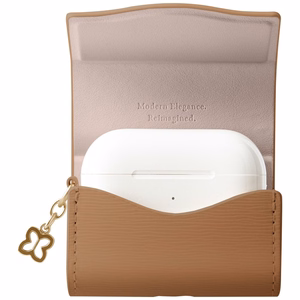 Uniq Coehl Mirelle -suojakuori AirPods Prolle, ruskea