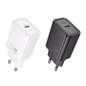 Laturi Hoco USB-C QC PD 20W N60 musta