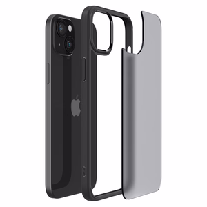 Spigen Ultra Hybrid iPhone 15 Plus Suojakuori - Musta