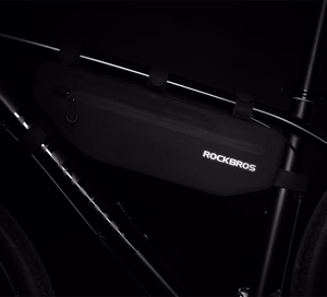 Rockbros AS-043 Velcro-polkupyörälaukku, 3l - musta