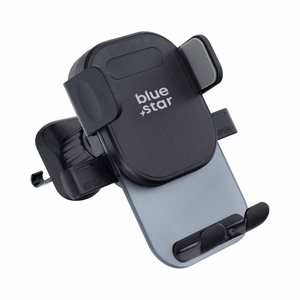 Autopidike puhelimelle Blue Star Auto Lock X2 tuuletusaukkoon musta