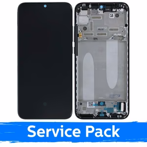 LCD-näyttö yhteensopiva Xiaomi Mi A3 kehyksellä / Kind of Gray / (Service Pack)