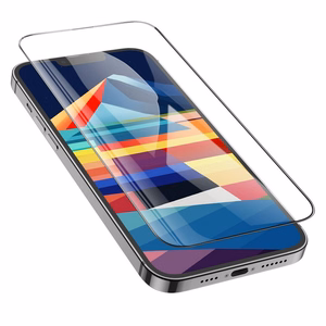 Tempered glass to iPhone 15 PLUS / 16 PLUS Hoco HD 5D Guardian shield 10 pcs G14 black