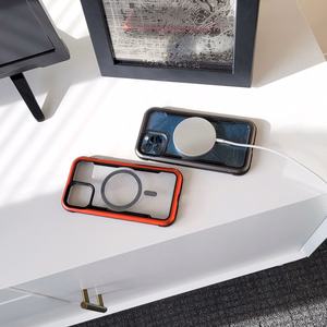 Raptic X-Doria Secure Case iPhone 14 kanssa MagSafe panssaroitu sininen kansi