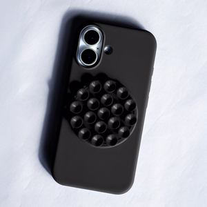 Silikoninen Stick suojakuori iPhone 17 Pro 6,3 musta