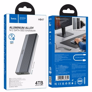 Hoco HB47 M.2 SSD Enclosure USB3.1/6Gbps