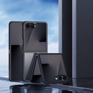 Dux Ducis Aimo -suojakuori Samsung Galaxy Z Flip 8:lle, musta
