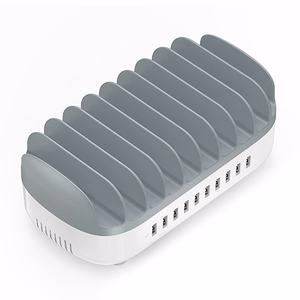 Orico DUK-10P-V1 älylatausasema 10 x USB-A - valkoinen