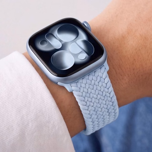 Tech-Protect NylonMag Hihna Apple Watch 4/5/6/7/8/9/SE (38/40/41 mm) vaaleansininen