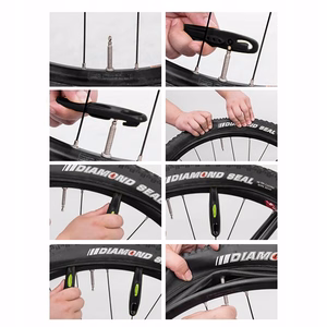 Rockbros QTB004 tire lever set - black (2 pcs in set)