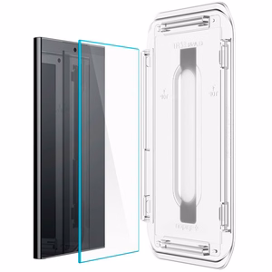 Spigen Glas.tR EZ Fit karkaistu suojalasi Samsung Galaxy S24 Ultra -puhelimelle, 2 kpl