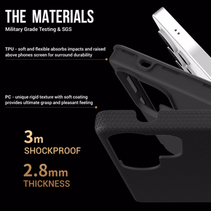 Perfectionists Triangle Suojakuori Samsung S908 S22 Ultra 5G musta