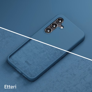 Etteri Silikoninen Suojakuori Samsung Galaxy A17 5G:lle tummansininen