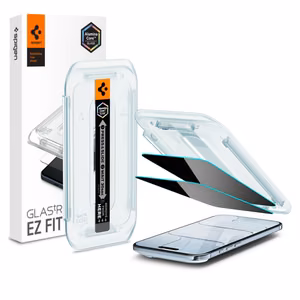 Spigen karkaistu lasi Glas.Tr Ez Fit 2-Pack iPhone 17 Air Privacy
