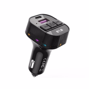 XO FM-lähetin BCC17 Bluetooth MP3 auton laturi 30W musta