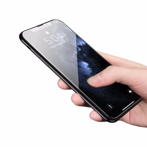 Karkaistu lasi iPhone X / XS / 11 PRO:lle Hoco HD 5D Guardian shield 10 kpl G14 musta