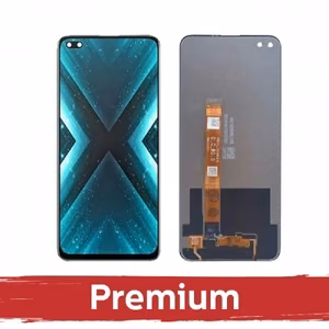 LCD-näyttö Realme X3 (4G) / X50 5G musta OEM