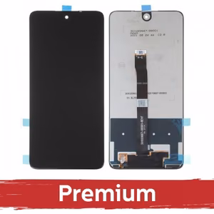 LCD-näyttö Huawei P Smart 2021:lle / Honor 10X Lite musta OEM