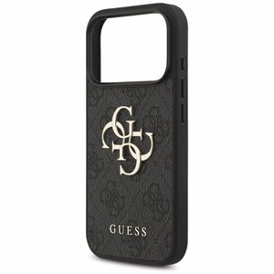 Guess 4G Strap 4G Classic Logo Suojakuori iPhone 17 Prolle - musta