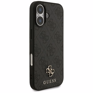 GUESS 4G Small Classic Logo MagSafe -suojakuori iPhone 17 - musta