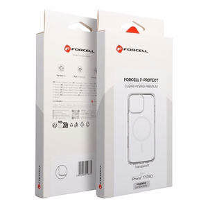 Suojakuori Samsung S26 ULTRA Forcell F-Protect Clear Hybrid Premium MagSafe-yhteensopiva läpinäkyvä