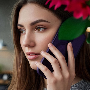 3mk Smoke MagCase - suojakuori iPhone 17 Pro Maxille - violetti-läpikuultava