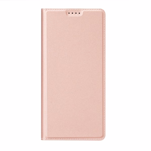 Dux Ducis Skin Pro -suojakuori Samsung S24+:lle läpällä - vaaleanpunainen