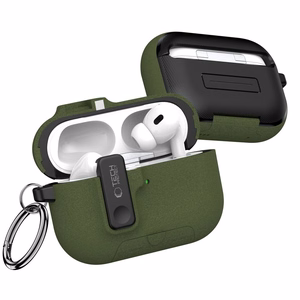 Tech-Protect Slim Hook Suojakuori AirPods Pro 3 -lle - vihreä