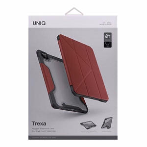 Uniq Trexa kotelo iPad Pro 11'' 2021/2020 - punainen - punainen