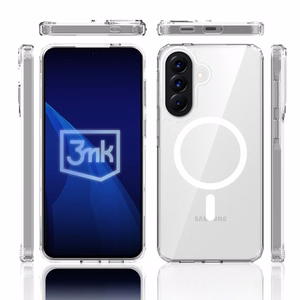 3mk Armor MagCase Samsung Galaxy A57:lle - Läpinäkyvä
