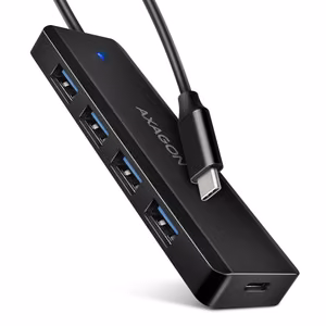 AXAGON USB-C Travel Hub 0.19m HUE-C1C