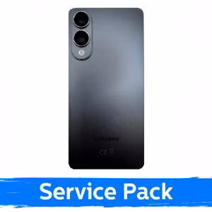 Takakansi yhteensopiva Samsung S937 S25 Edge / titaanimusta / (Service Pack)