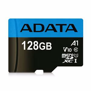 Muistikortti ADATA microSDXC 128GB Class 10 UHS-I + sovitin