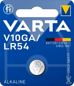 VARTA alkaliakku V10GA (Type LR54) 1 kpl