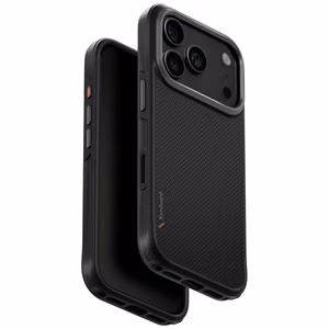 Uniq Keva Magclick lataava suojakuori iPhone 17 Pro:lle - musta