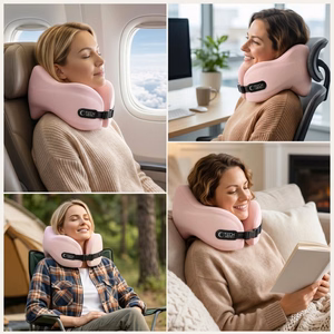 Tech-Protect ComfortRest -matkaniskatyyny – vaaleanpunainen