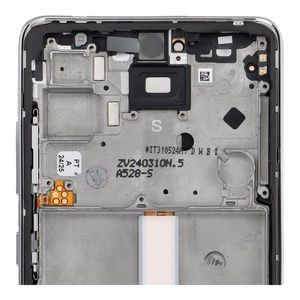 ServicePack LCD-näyttö SAMSUNG A52S 5G A528B GH82-26861D valkoinen